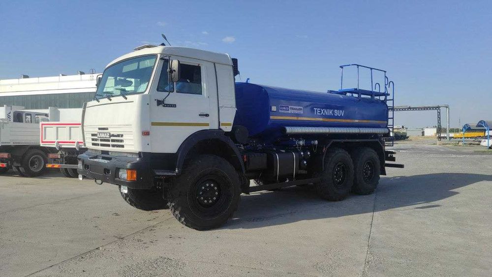 Автоцистерна водовоз КАМАЗ 43118 вездеход 6х6 10 куб В НАЛИЧИИ !!