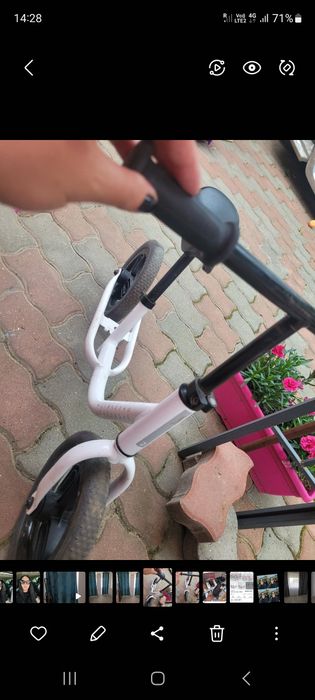 Bicicleta fara pedale