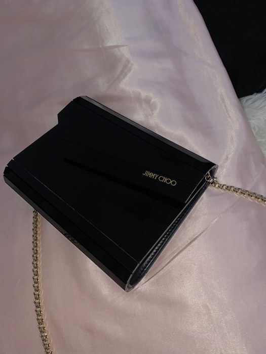 Geanta Jimmy Choo neagra Originala cu Certificat Sebis • OLX.ro