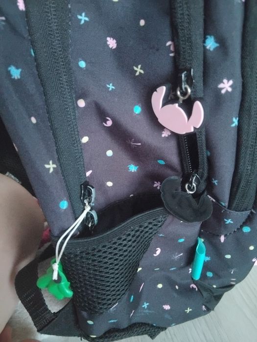 Ghiozdan si penar pt școală cu stitch