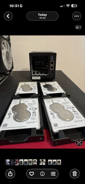 NAS Synology DS416slim 4-Bay + 8TB Stocare (4x2TB Seagate HDD) - Cloud Personal