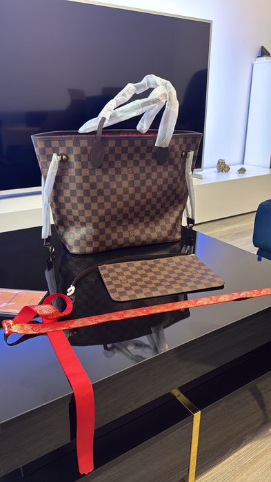 Geanta Louis Vuitton Neverfull -Standard suprem VIDEO whatsap