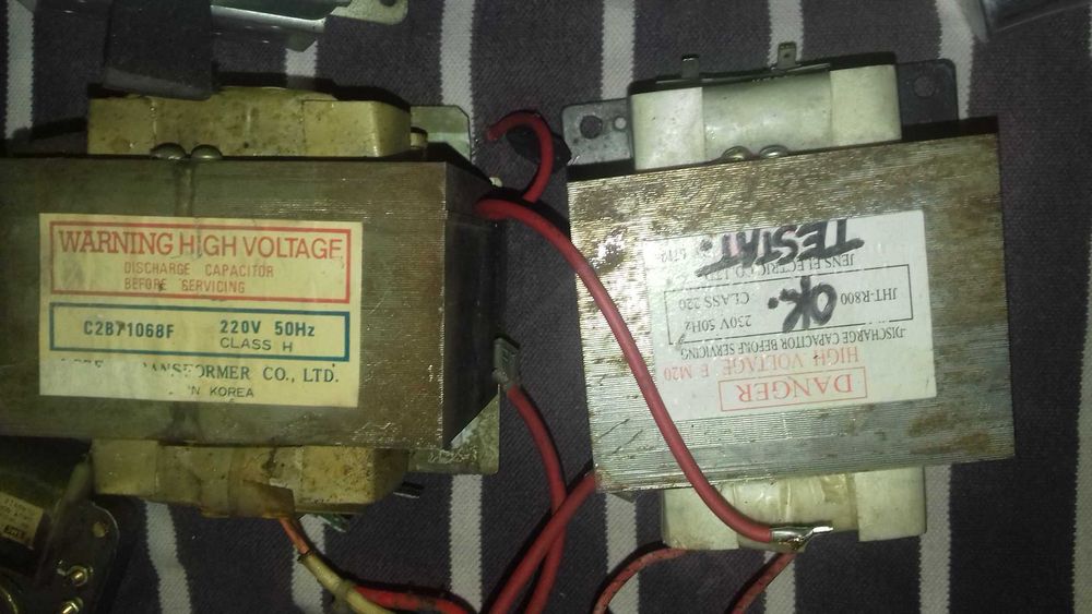 Componente cuptor microunde-magnetron,trafo inalte,conzi,ventilator