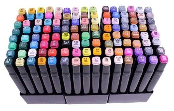 "TOUCHCOOL" скетч маркеры 120 шт спиртые даставка есть )