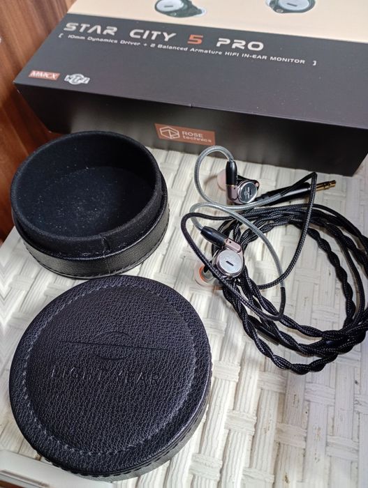 IEM Rose Technics Star City 5 Pro, 3drivere, unic propietar