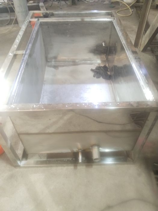 Сварка аргоном. Нержавейка ёмкость