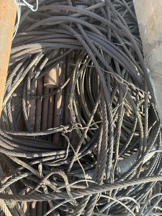 Трос бу разного диаметра