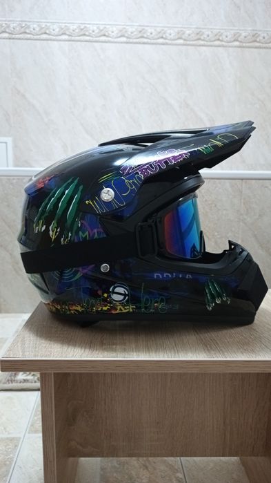 Casca motrorcross/trotineta electrica