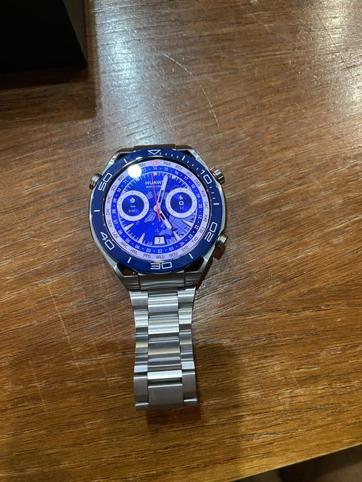 Смарт часовник Huawei Watch Ultimate Voyage, VOYAGE BLUE