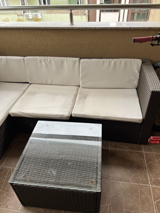 Градински ратанов комплект