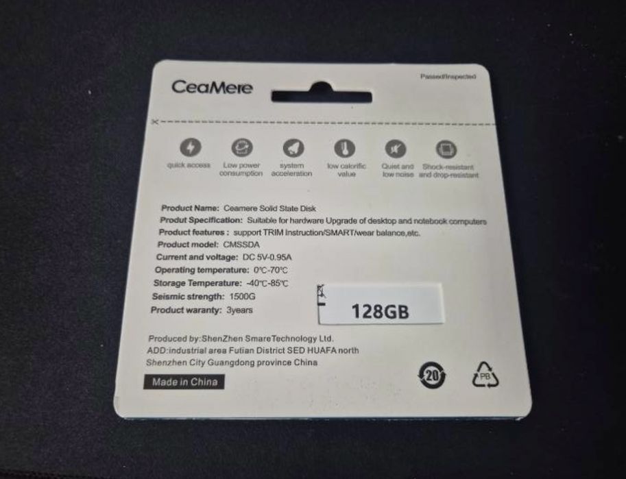 SSD 128 gb жесткий диск