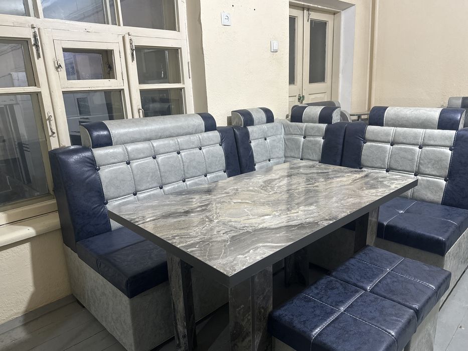 Кухонный уголок эко кожа