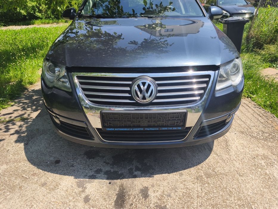 Bară față completă Volkswagen Passat B6 albastru LC5F
