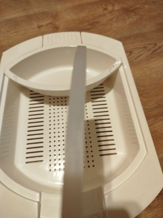 Дъска,гевгир и съд за събиране, в едно