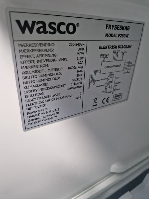 Фризер Point A++ No frost