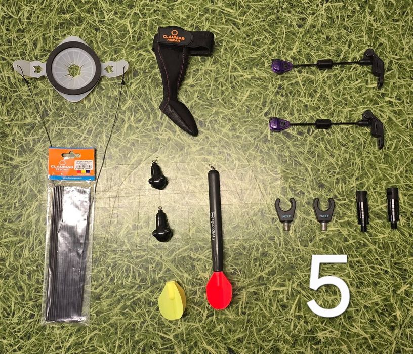 Mulinete, geanta, accesorii pescuit