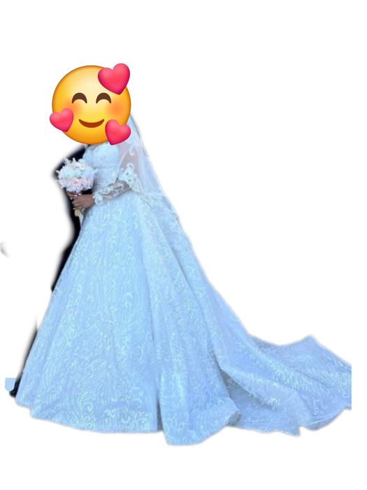 Свадебное платье 46 рр