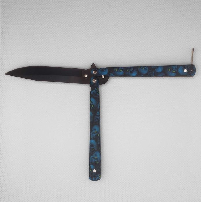 Cutit Butterfly (fluture) foarte ascutit skull tinted LIVRARE GRATUITA