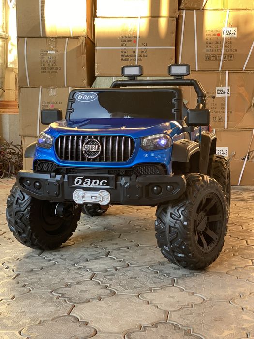 Детская машина с пультом, электромобиль Mercedes болалар машинаси