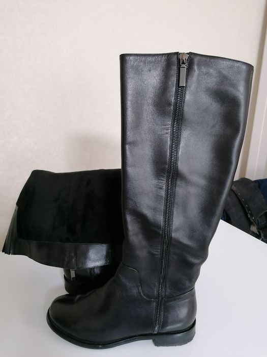 Женские сапоги (весна, осень)