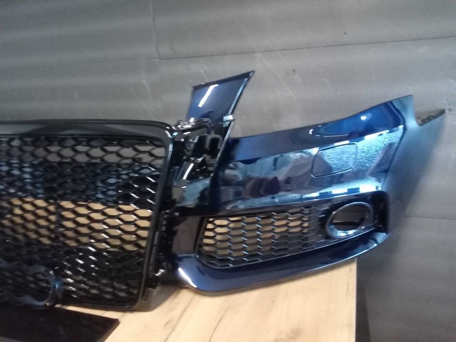 Bara fata GRILE RS LOOK Audi A4 B8 LZ5A Albastru Deep Sea Blue 07-12 VOPSITA
