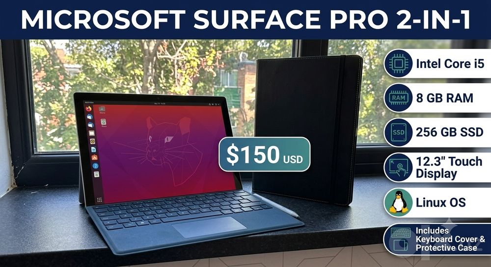 Срочна цена договорная Microsoft Surface Pro в хорошем состоянии с чех