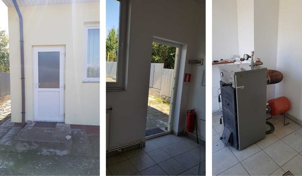 Vând casă, com Jurilovca, jud Tulcea, 1700 mp teren, 750m de noul port