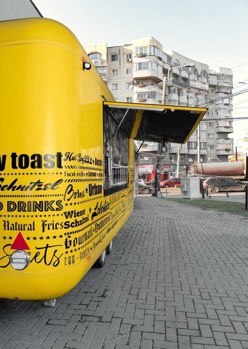 Food Trailer Premium – Complet Echipat – Gata de Lucru – 31.999 €