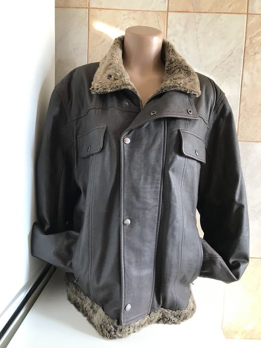 Geacă barbati piele naturală Angelo Litrico marimea L