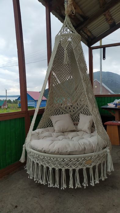 Подвесной шатёр, гамак, качели