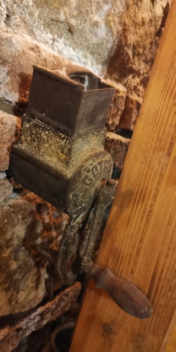 Mașina de tocat carne nuci mac de colectie