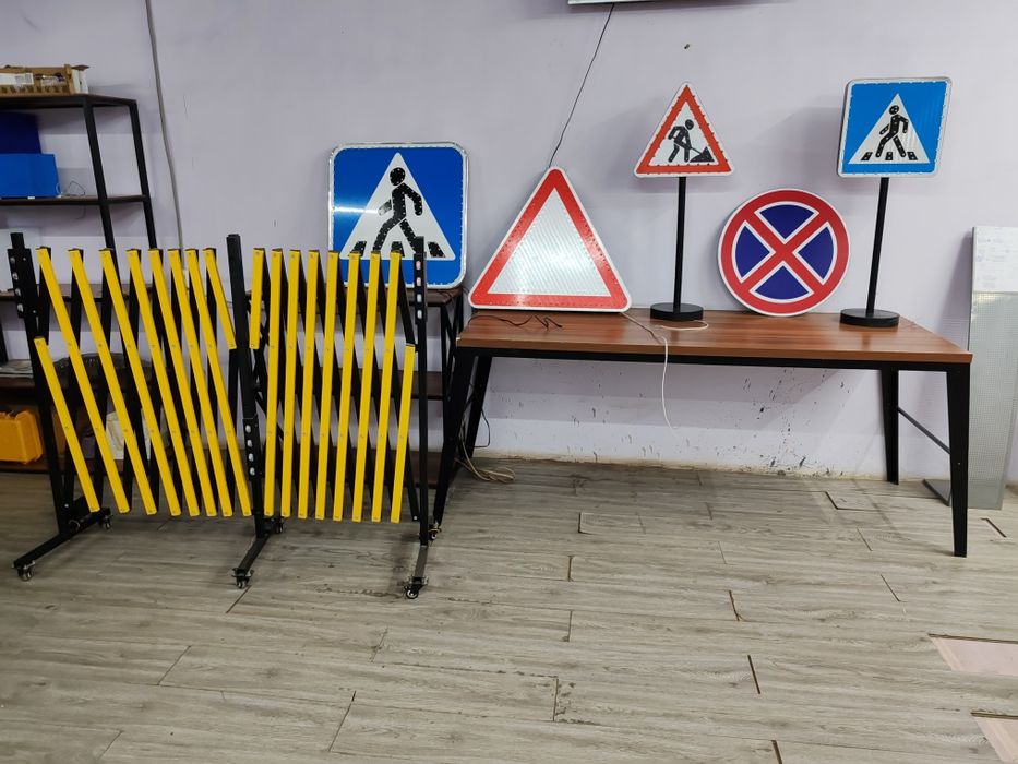 Дорожный знак Yo'l belgi