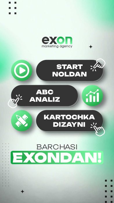 Uzum va Yandex marketpleyslarida biznesingizni rivojlantramiz