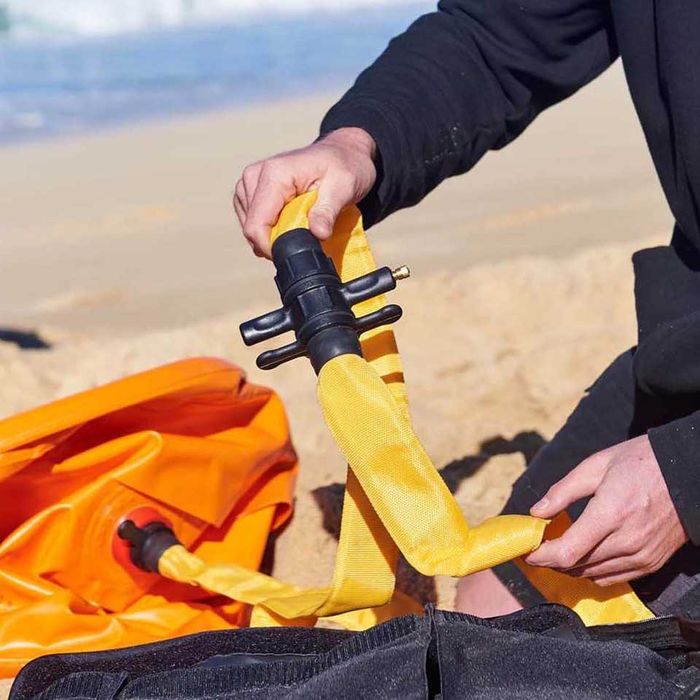 Cric pneumatic OFF-ROAD cu actionare dubla Bushranger XJack