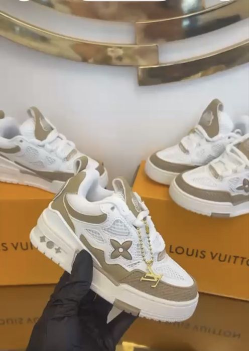 Adidasi Copii Louis Vuitton SKates Grey