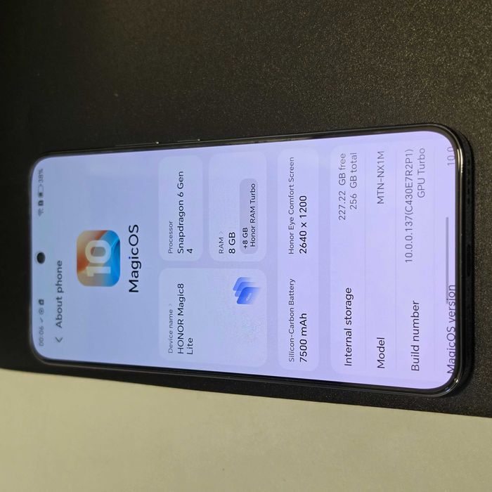 HOPE AMANET P8 Honor Magic 8 Lite 256gb 8 gb ram