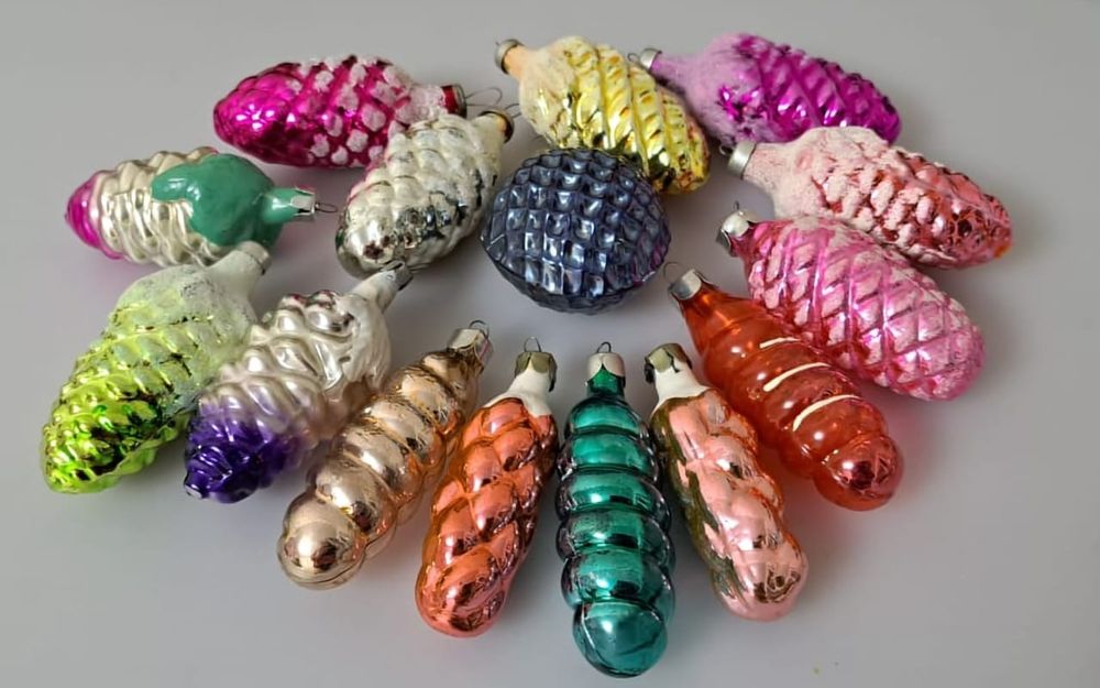 Елочные игрушки СССР