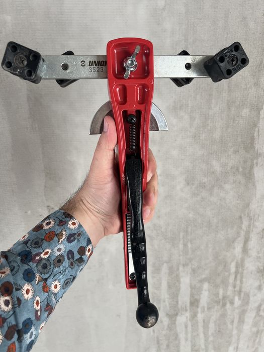 Set pentru indoit tevi, Unior 352/6PB, 11 piese