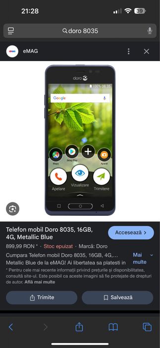 Telefoane firma Doro 8035