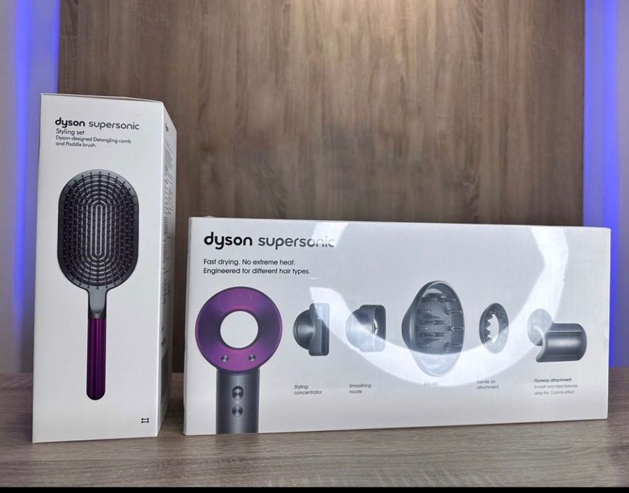 Новый Dyson Styler Air Фен Стайлер в комплекте с насадками