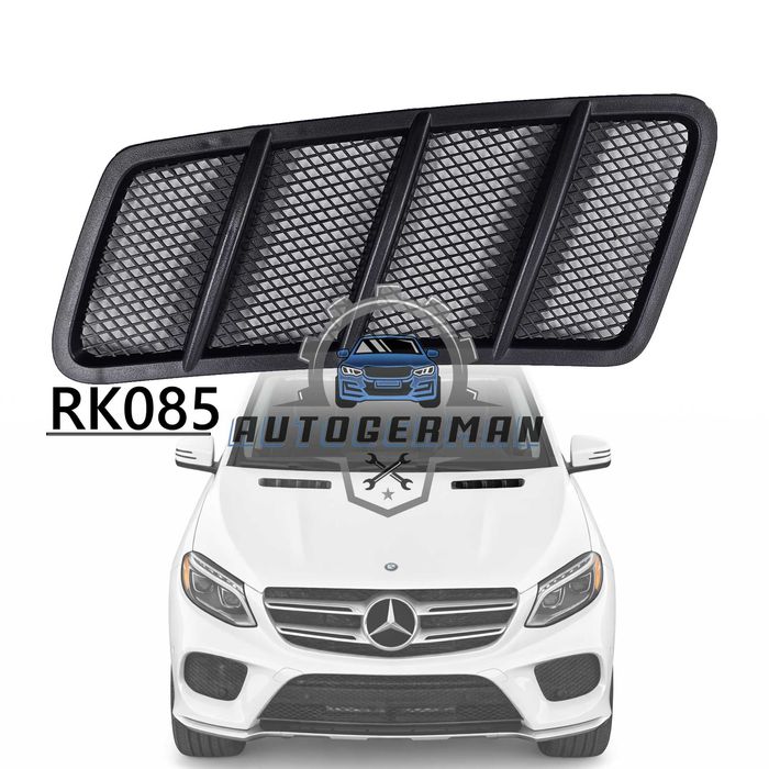 Решетка за преден капак Mercedes W166 X166 ML GL AMG (2012-2015) АМГ