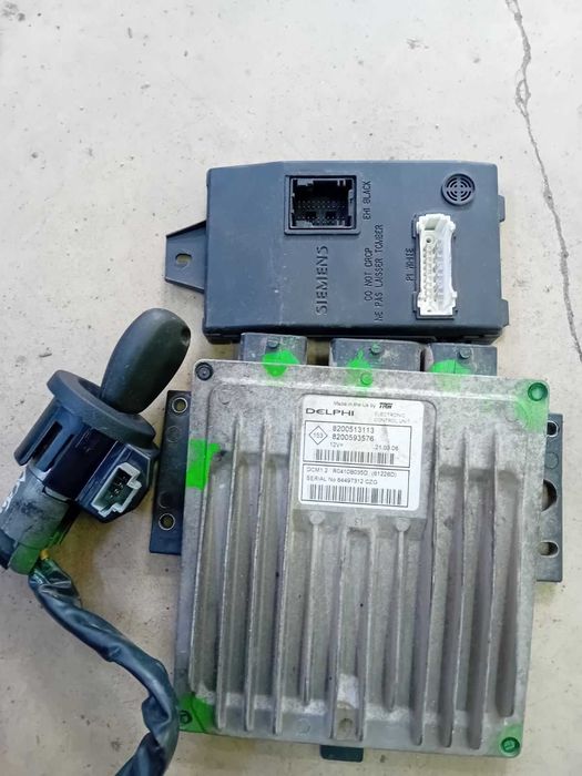 Комплект Запалване за Рено Канго 1.5 DCI | компютър, UCH модул, конт. ключ