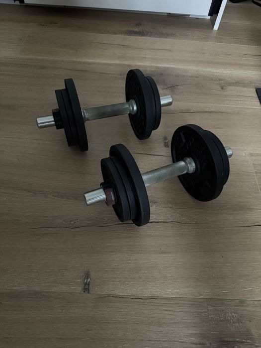 Дъмбели комплект 2х10 кг