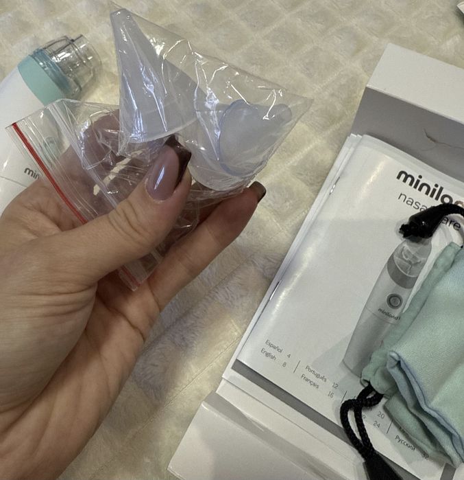 2 ГОД.ГАРАНЦИЯ Miniland и AGU NS19 Penguin аспиратор за бебе