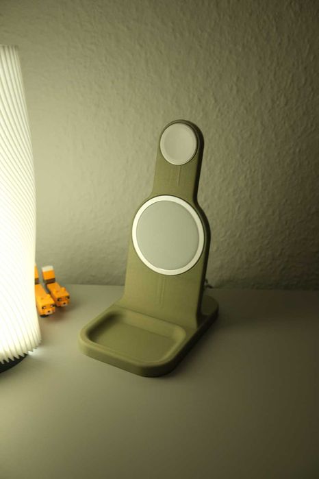 Подставка для зарядного устройства iPhone и Apple Watch