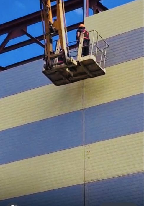 Мантаж сэндвич панели