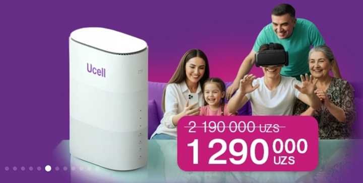 5G Wi-Fi Router ZTE G5B + 1 Yil Bezlimitni INTERNET