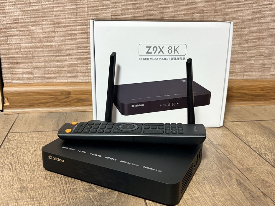 Zidoo z9x 8k медия плеър tv box