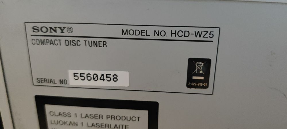 Combina muzicala Sony