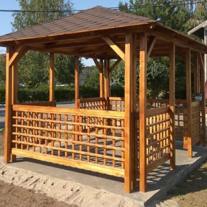 Беседки из дерева